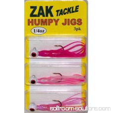 Gibbs Zak Humpy Jigs, 3-Pack, Pink 551014044